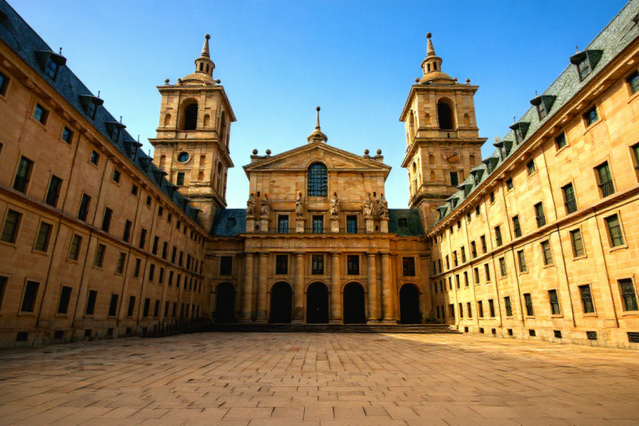 El Escorial Monastery - the most visited monastery in Spain