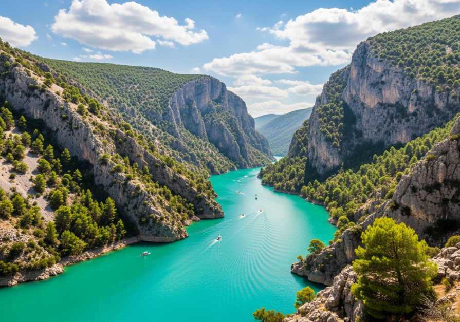 The Verdon Gorge - a miracle of French nature