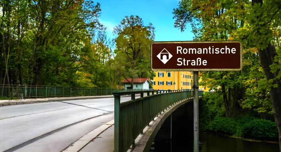 “The romantic road of Germany” for lovers of palaces, knights' castles and nature