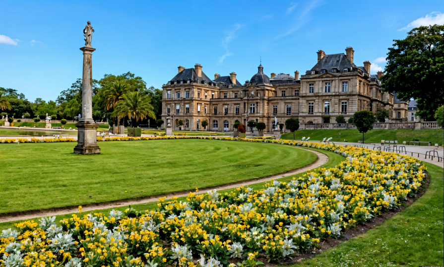 Luxembourg Gardens - a piece of Italy in the center of Paris