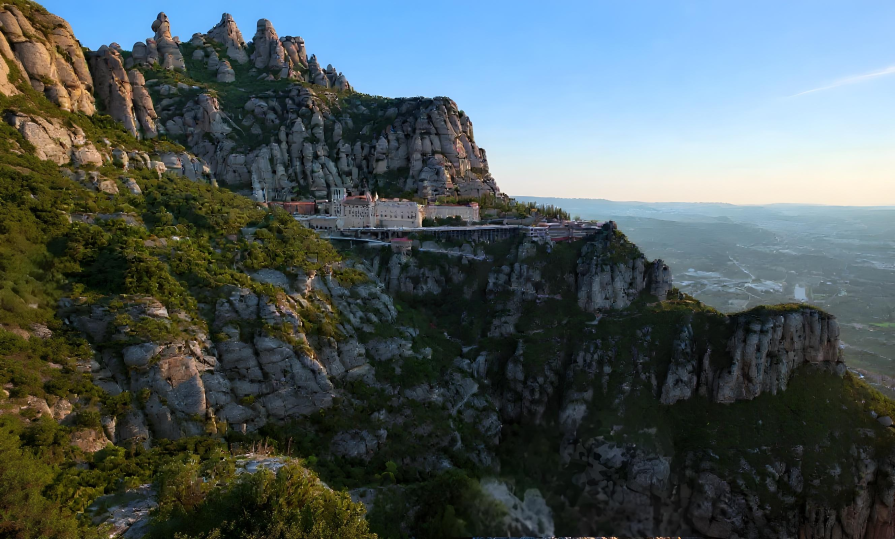 Montserrat mountain: a national park with a spiritual dimension