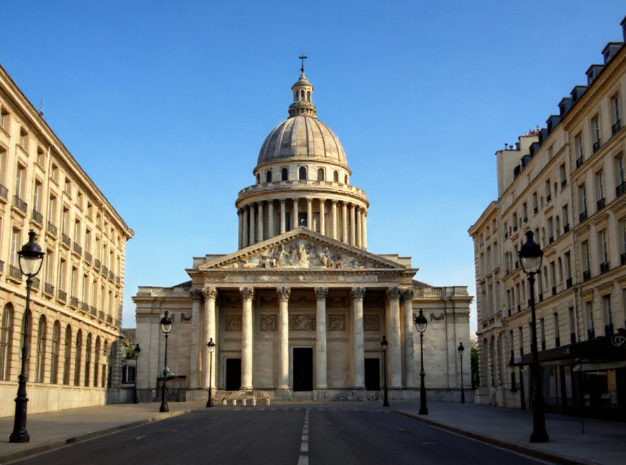 The Pantheon in Paris: the tomb for the great French