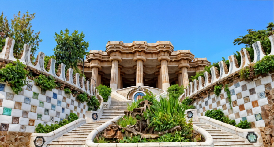 Park Guell: a fabulous masterpiece of a great master
