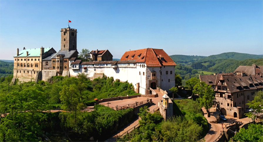 Wartburg Castle - a legendary medieval building