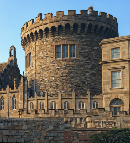 Dublin Castle - the government residence and the main attraction of the city