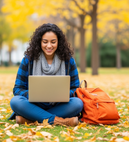 When does the academic year start at English universities?