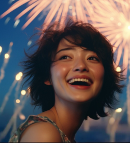 Fireworks festival: fire wonders both day and night