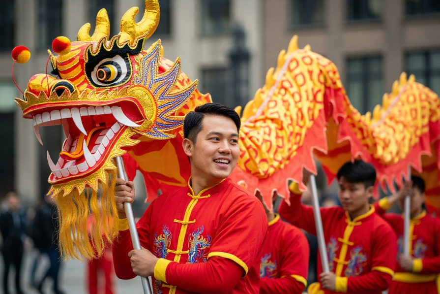Chinese New Year - an oriental spring festival