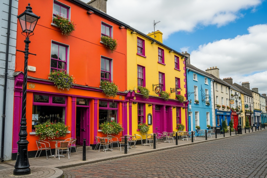 Kinsale - small but attractive seaside town
