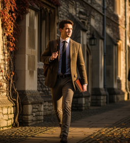 Where do aristocrats study?