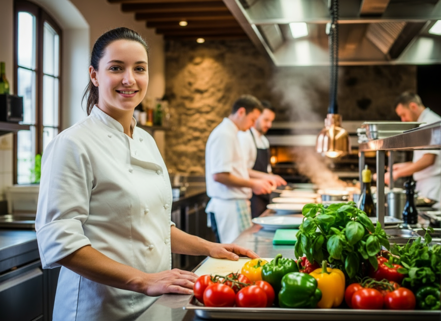 Why is it better to study restaurant and hotel business in Switzerland?