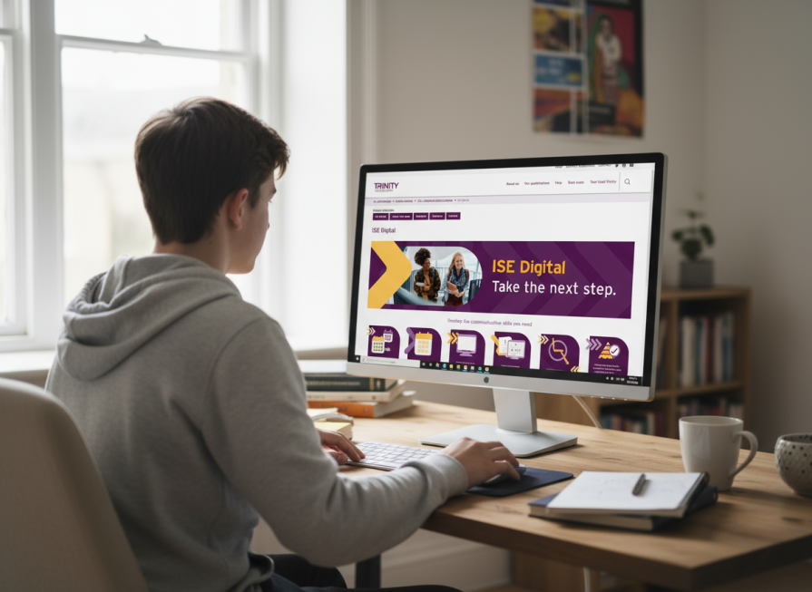 Trinity College London has announced a new language qualification – ISE Digital