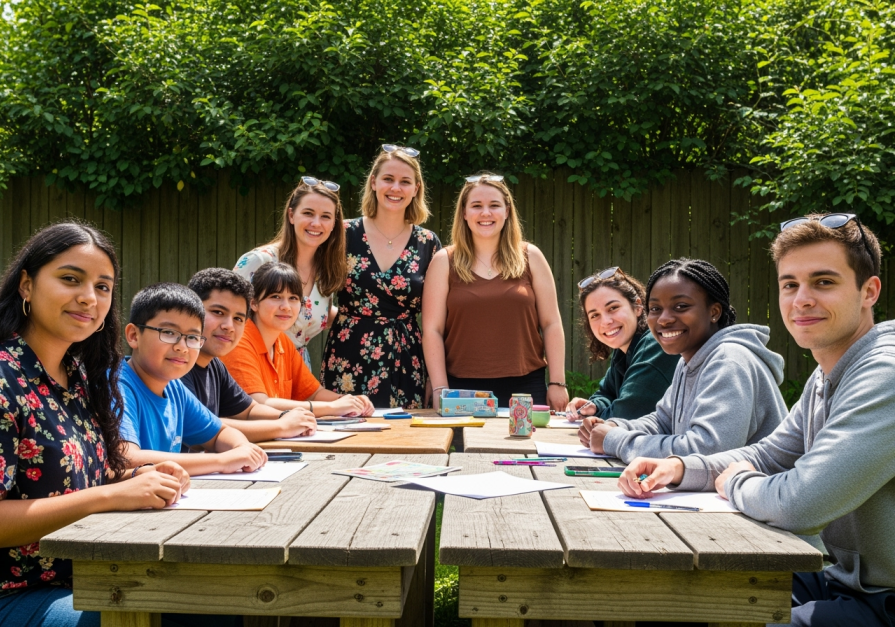 Language camps in Spain for  children and students