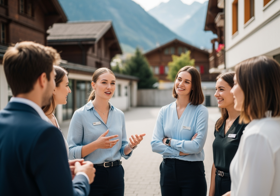 Hotel management in Switzerland