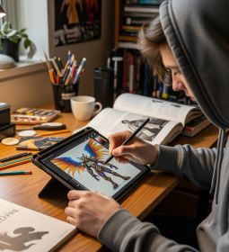 Animation and concept art at Vancouver Film School