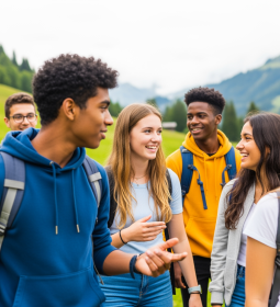 The best language camps in Switzerland for foreign students
