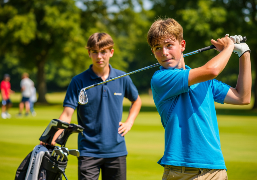 Camps with golf in England, English courses with golf in England for children and schoolchildren
