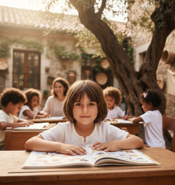 How adaptation programs for foreign children are organized in foreign schools