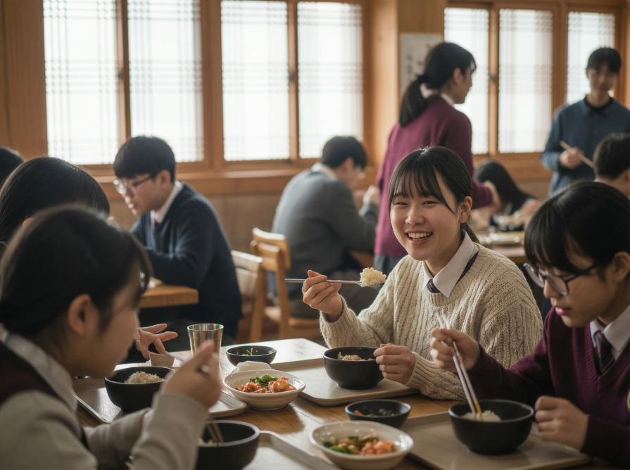 What do schoolchildren eat in different countries of the world