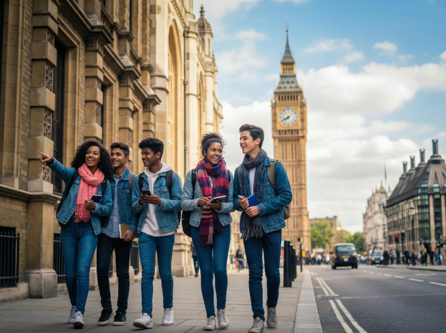 TOP-10 most beautiful camps in London for international students