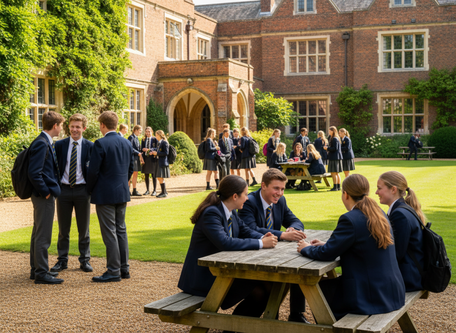 Pre-A-level schools in England UK without intermediaries