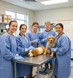 Abbotsholme School opens new veterinary courses